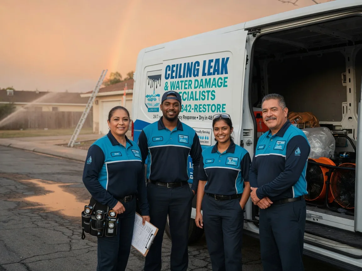 Ceiling Leak Cleanup company in Costa, WV